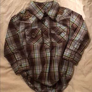 Wrangler Button Down 6-9mo